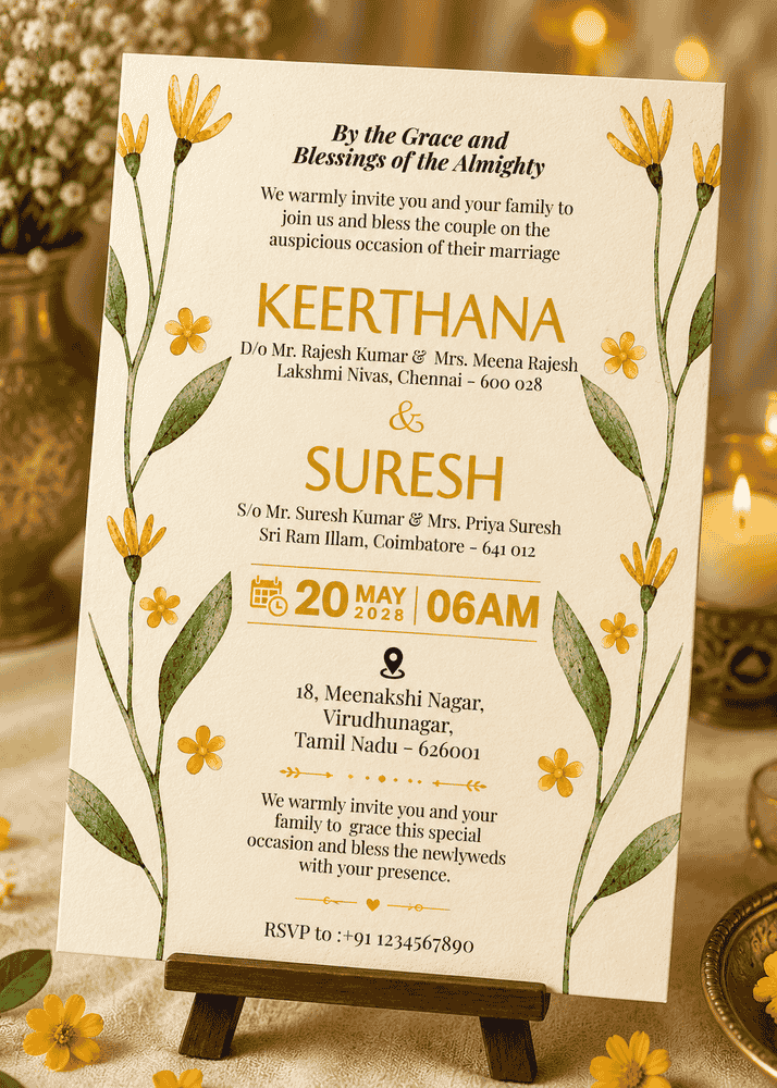 Golden Meadow Blessings