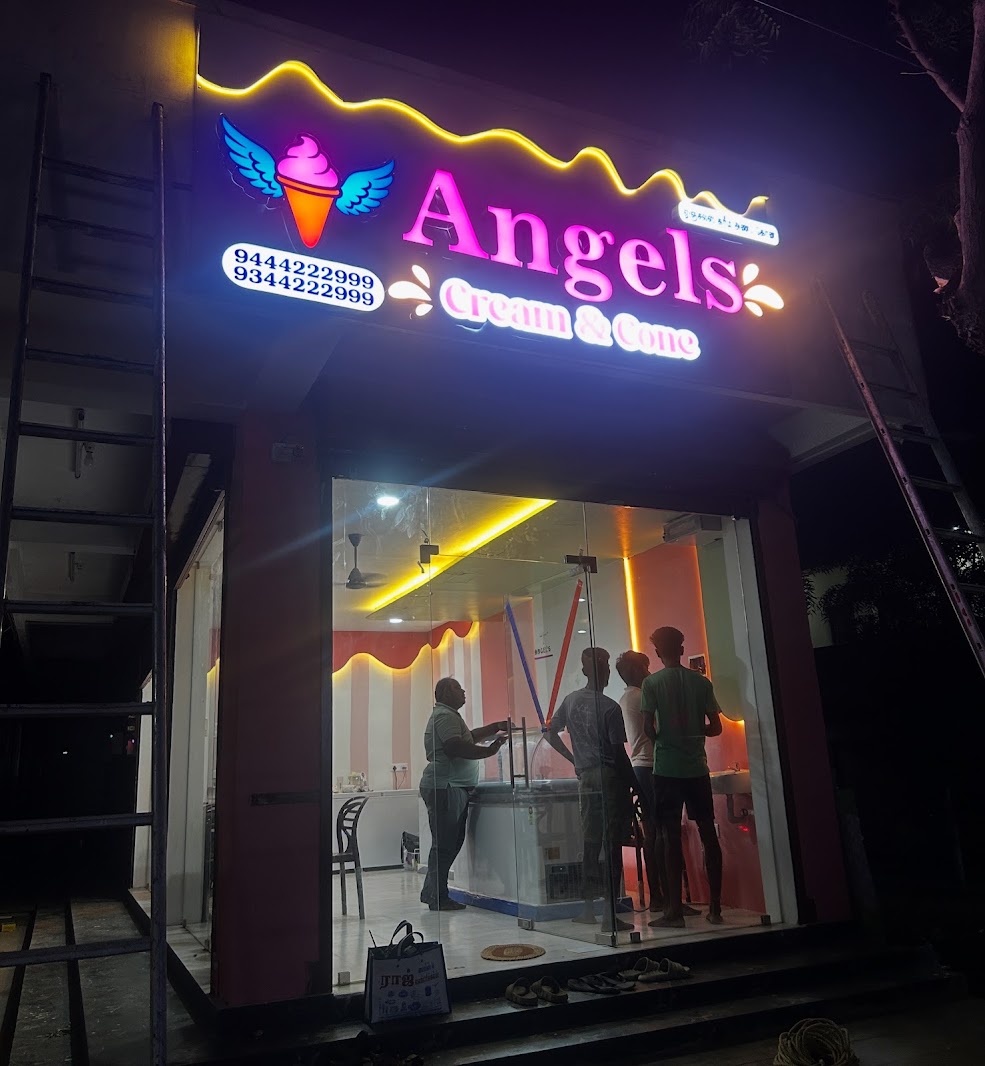 Angel’s cream and cone