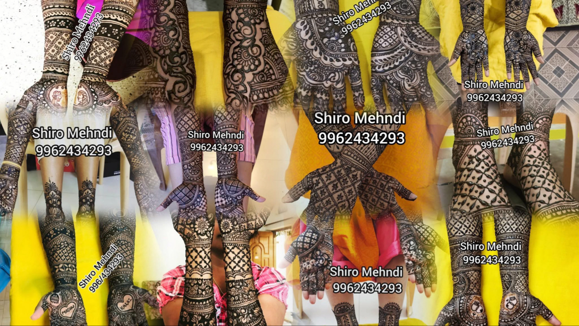 Shiro Mehndi and Jewellery