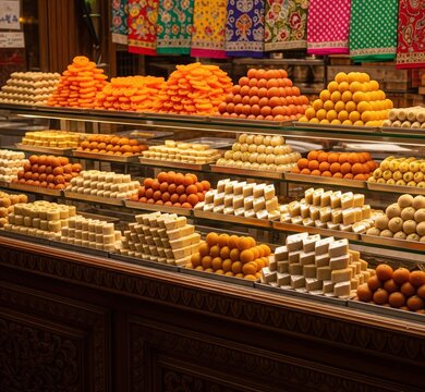 Indian sweets shop