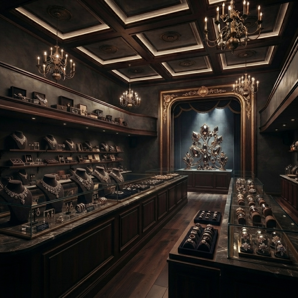 Costume jewelry shop