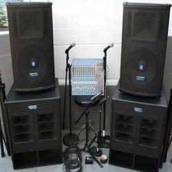 Stereo rental store