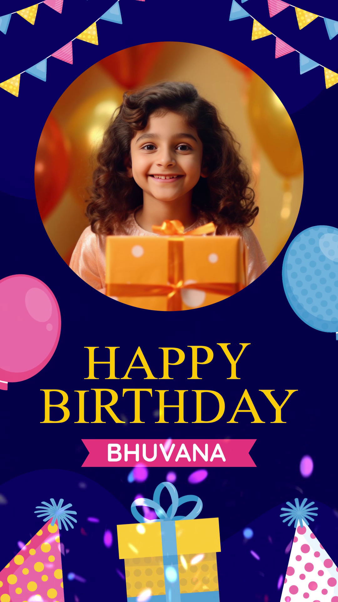 Happy Birthday Photo Invitation